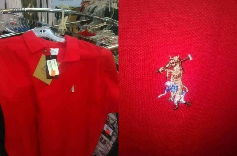 Walau katanya murah dan terlihat menarik tapi pas lihat logo kecil di baju polo ini yakin mau beli