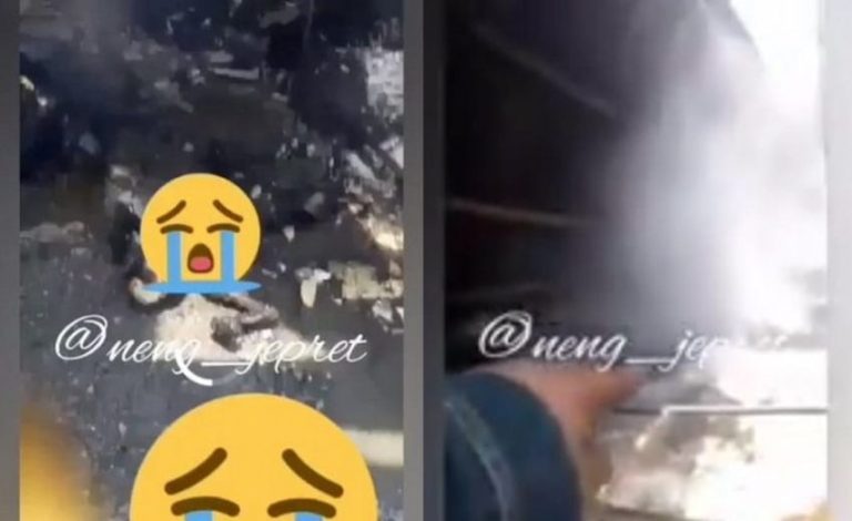 Video detik detik setelah gudang merecon hangus terbakar korban yang meninggal ditempat bergelimpangan di lokasi min