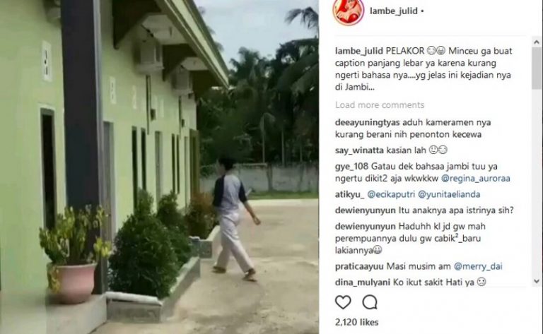 Labrak sang ayah berduaan dengan wanita lain gadis ini nangis histeris sampai pelakornya kabur