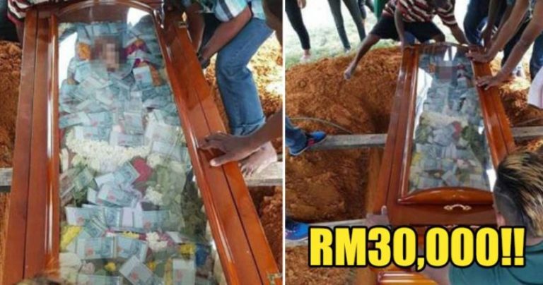 Untuk membayar jasanya pria di Malaysia kubur jasad sang ayah bersama uang Rp 100 juta
