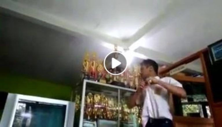 Miris video siswa SMP tantang kepala sekolah berkelahi ini viral di medsos