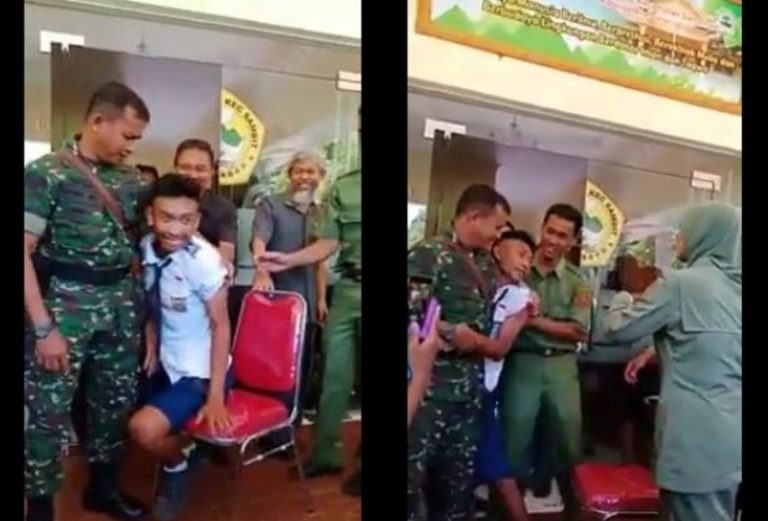 Tampang garang penampilan meyakinkan ekspresi bocah ini saat akan disuntik bikin ngakak