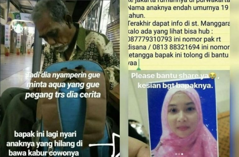 Berangkat dari Purwakarta ke Jakarta untuk cari sang anak bapak ini sebut putrinya dibawa kabur pacar