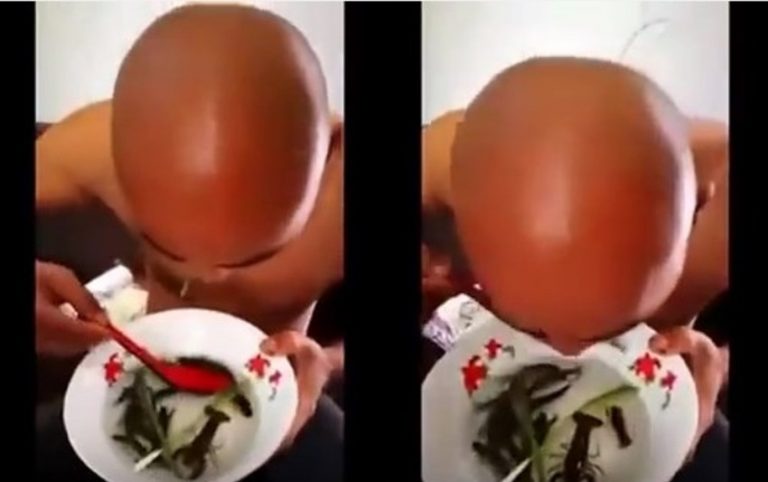 Bikin mual dan ngeri video pria makan sup ikan dan udang masih hidup ini viral