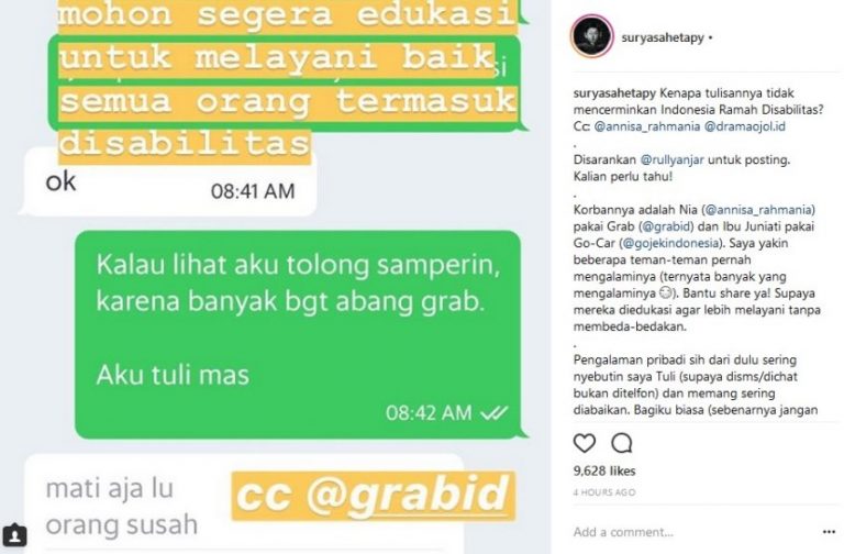 Gara gara tuli driver ojol ini tolah dan hina calon penumpangnya nggak punya hati banget