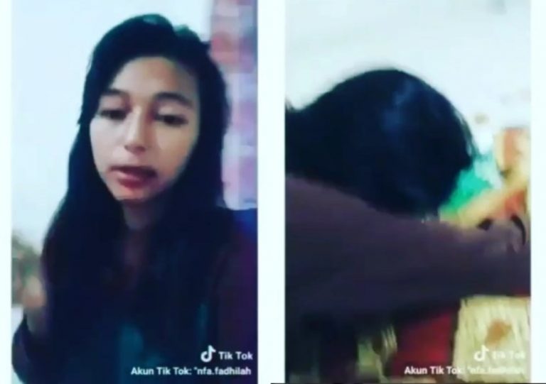 Gara gara unggahan video singkat Tik Tok gadis ini tuai amukan netizen gak ada simpati simpatinya