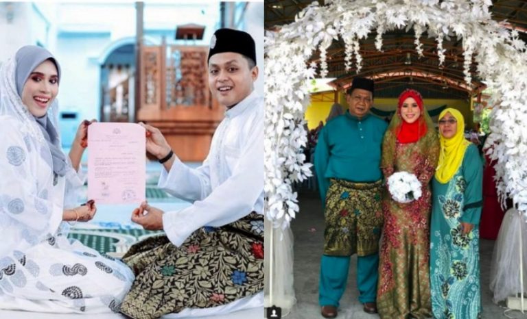 Gelar resepsi kedua pengantin wanita ini hadir sendiri tanpa didampingi suami begini ceritanya