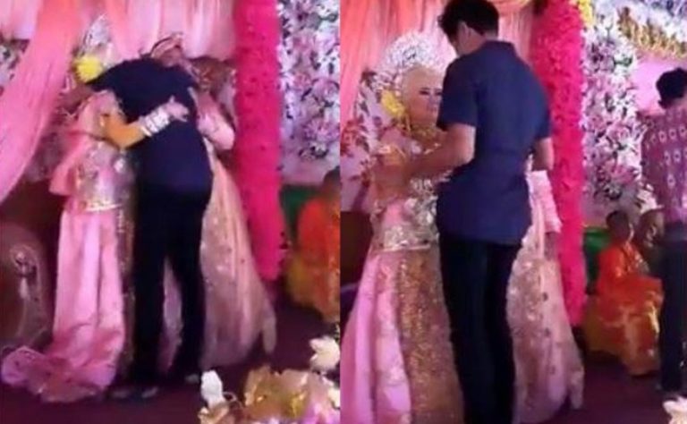 Heboh video pengantin wanita pingsan dipelukan tamu ini kisah sebenarnya dibalik peritiwa itu