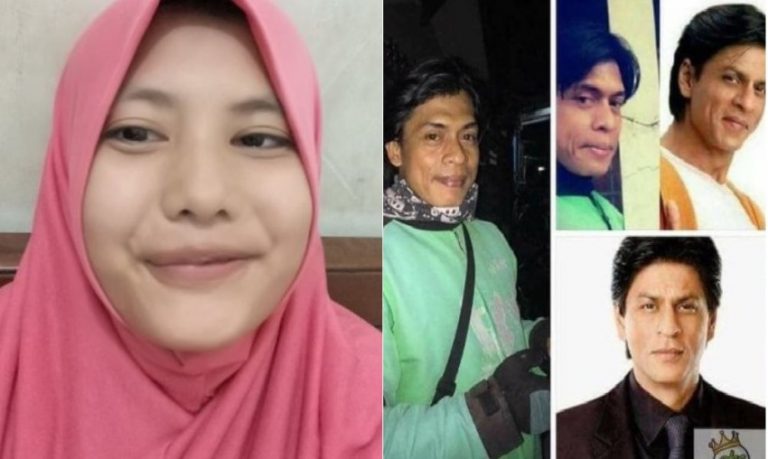 Order makanan lewat gojek cewek ini kaget lihat driver yang datang ini teh Shahrukh Khan