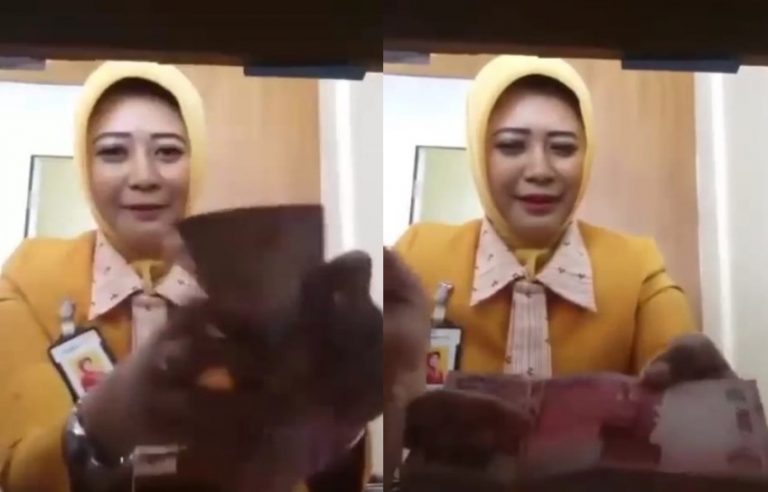 Video wanita beri tutorial uang pakai 3 jari ini viral aku kok sedih ya liat uangnya