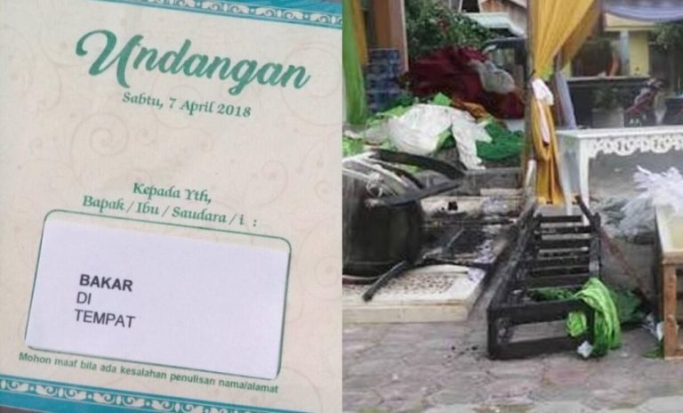 Nama tamu di kartu undangan ini bikin heboh mungkin itu undangan mantan