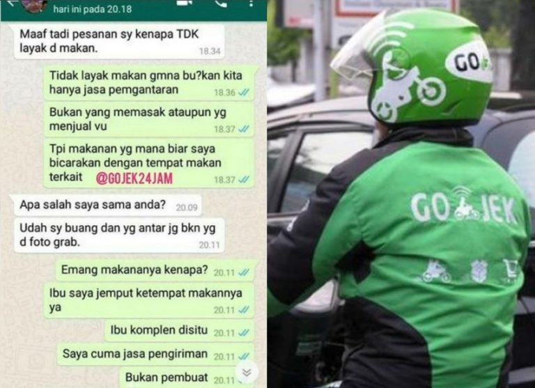 Pelanggan ini komplain gara gara makanannya gak layak dimakan driver kebingungan itu namanya ayam geprek