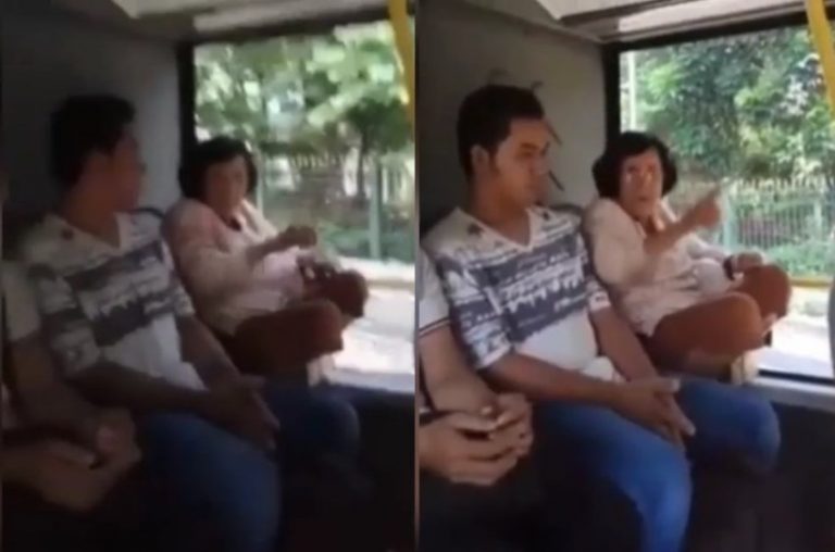 Video nenek nenek bawa kardus marah marah di busway ini viral netizen beberkan fakta mengejutkan