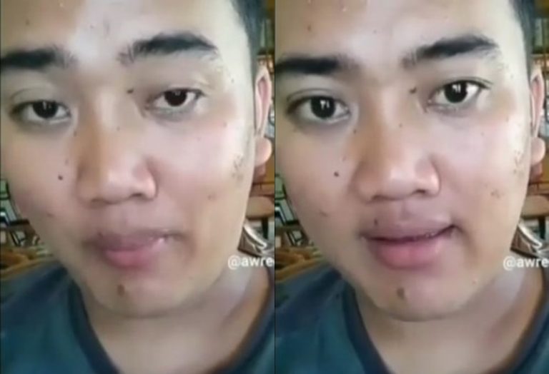 Kesal video Tik Toknya dilaporkan hingga diblokir cowok ini tantang si pelapor adu jambak greget abis