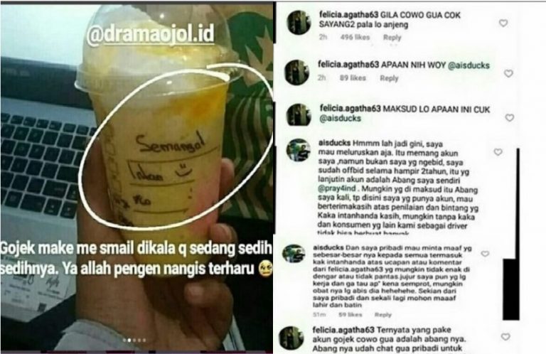 Niatnya mau berterimakasih karena dikasih kejutan oleh driver Gofood cewek ini malah kena semprot wanita misterius kasian