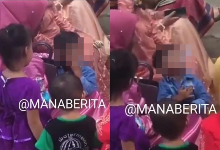 Biarkan anaknya yang masih kecil merokok aksi ibu ini tuai kecaman