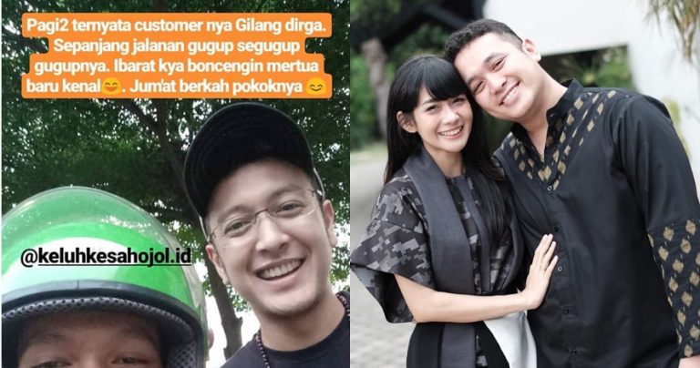 Dapet orderan dari artis top papan atas driver ojek online ini malah salah sebut nama