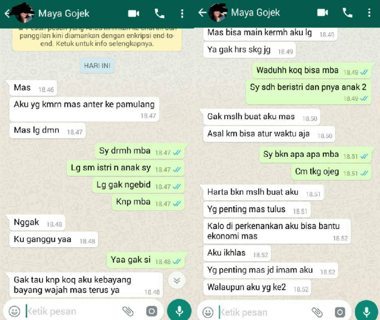 Sudah punya istri Penumpang wanita ini minta driver ojek online jadi suaminya jadi driver ojek ternyata godaannya berat