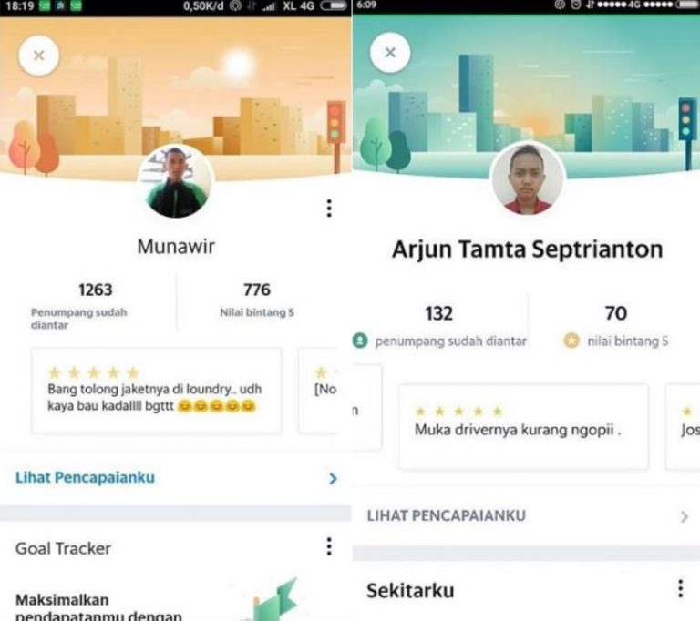 Komentar penumpang driver ojek online kasih bintang lima ini lucunya sampe bikin sakit perut 1 1