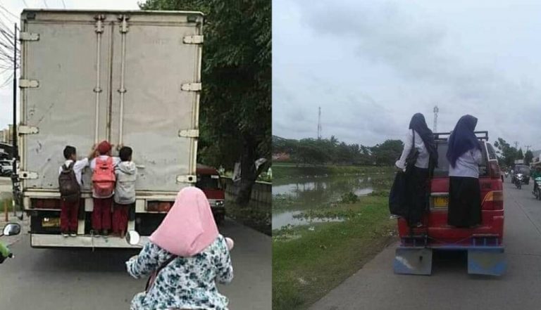 7 Tingkah konyol siswa waktu pulang sekolah saking lucunya sampai bikin ngelus dada