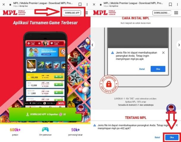 Cara mendapatkan uang dari MPL, sekarang main game bisa