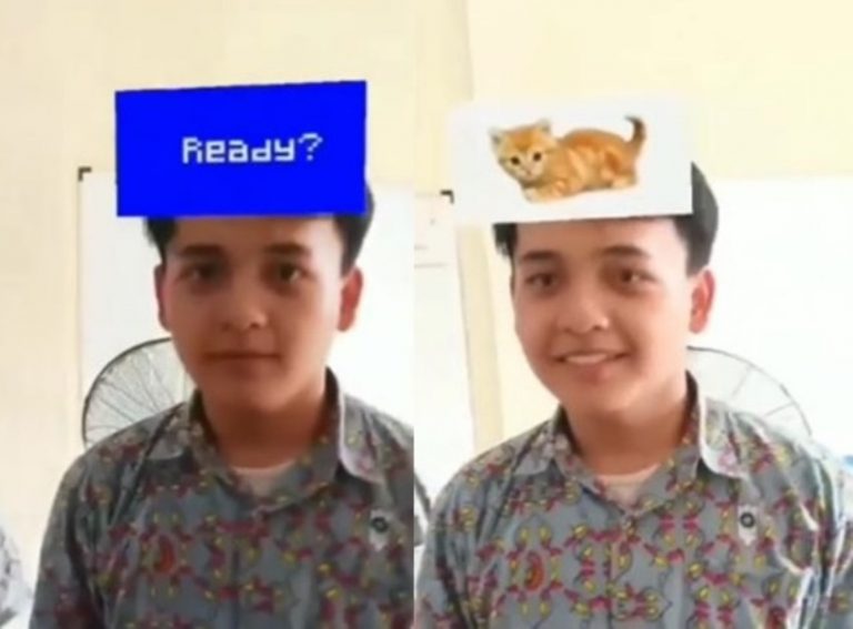 Bermain HeadQuiz di Insta Story dengan cowok ganteng cewek ini malah dibuat baper tingkat dewa