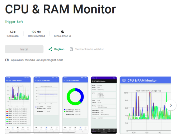CPU & RAM Monitor