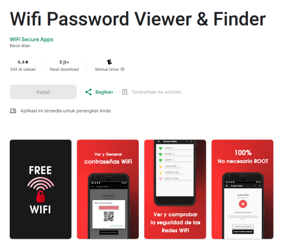 WiFi Password Viewer & Finder