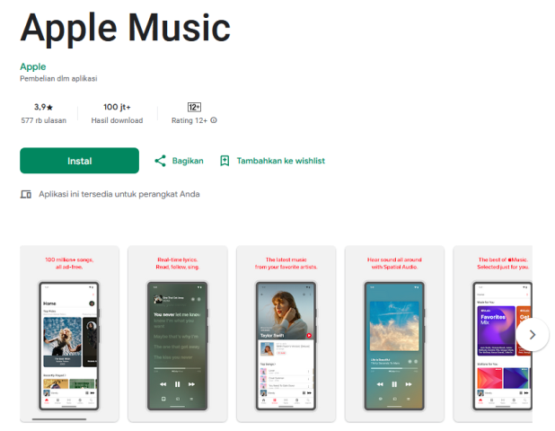 Apple Music - Apk Download Lagu TikTok