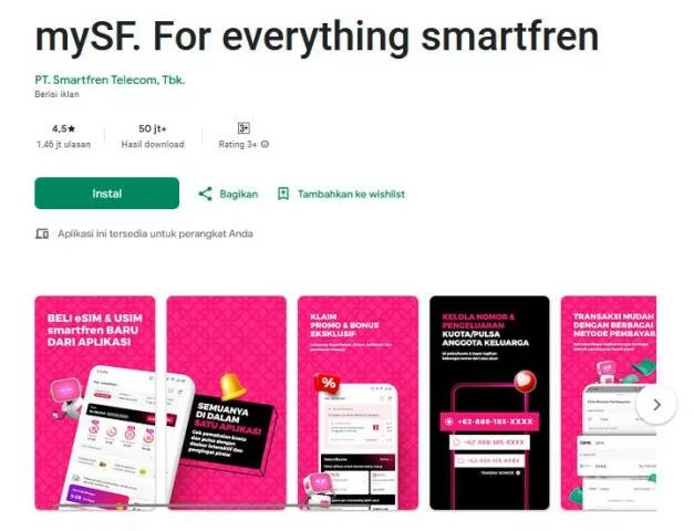 Aplikasi MySmartfren