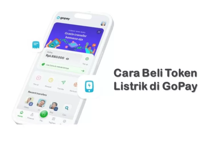 Cara Beli Token Listrik di GoPay