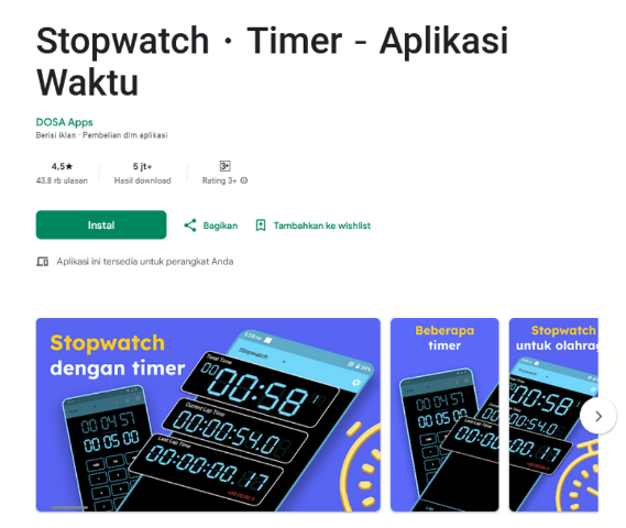 Stopwatch ・ Timer