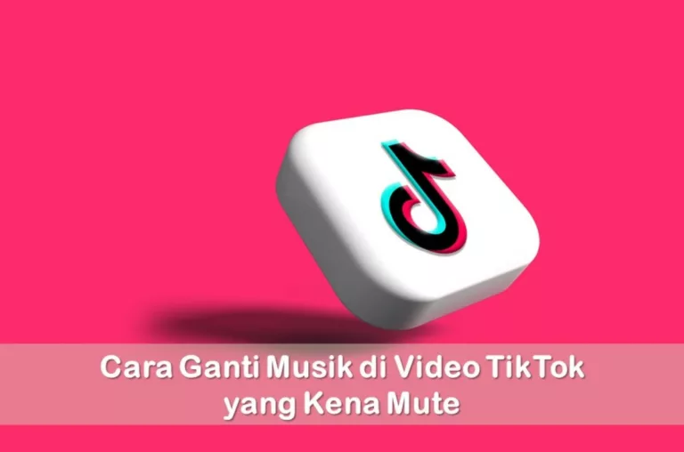 Cara Ganti Musik di Video TikTok yang Kena Mute