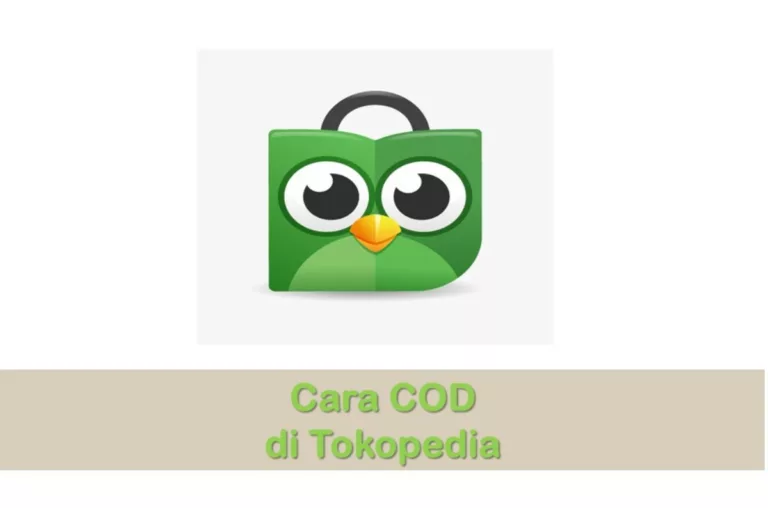 Cara COD di Tokopedia