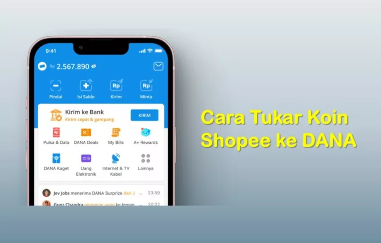 Cara Tukar Koin Shopee